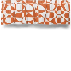 Pix orange gardinkappa metervara