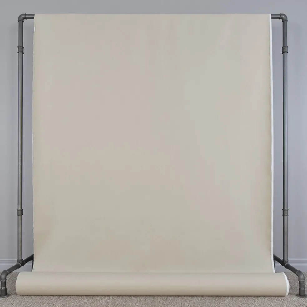Plain ljusbeige fuskskinn