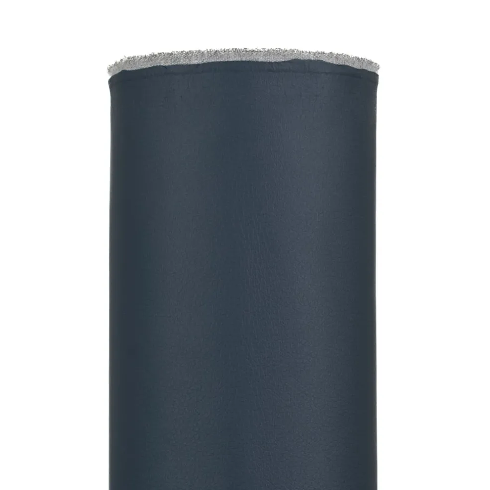 Plain mörkblå fuskskinn