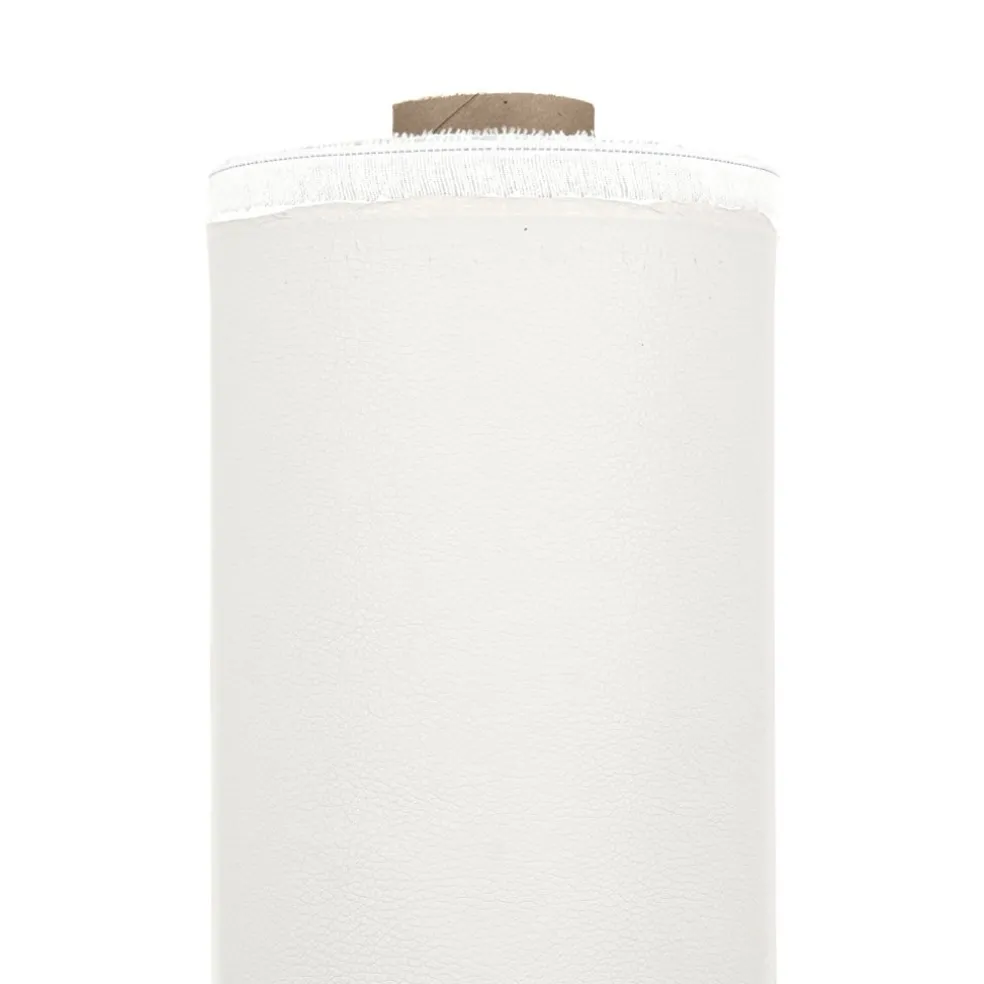 Plain offwhite fuskskinn