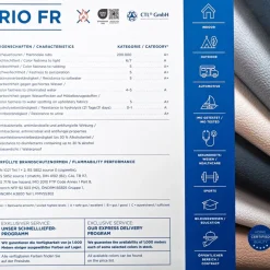 RIO Blue Fuskskinn | Certifierad, Slitstarkt & lättskött