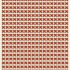 Textilvaxduk Fjäril mini röd
