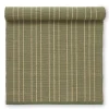 Tri grön/jute 40x140 löpare