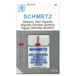Tvillingnål stretch 2,5mm