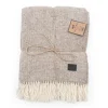 Ullpläd Glasgow beige 130x170 cm