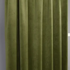 Velvet grön enfärgat sammetstyg