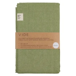 Vide grön textilvaxduk vattenavvisande duk